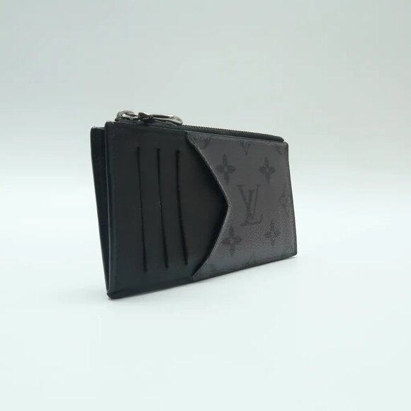 Louis Vuitton Coin Black Monogram Canvas Wallet 430-040925 - Picture 3 of 13